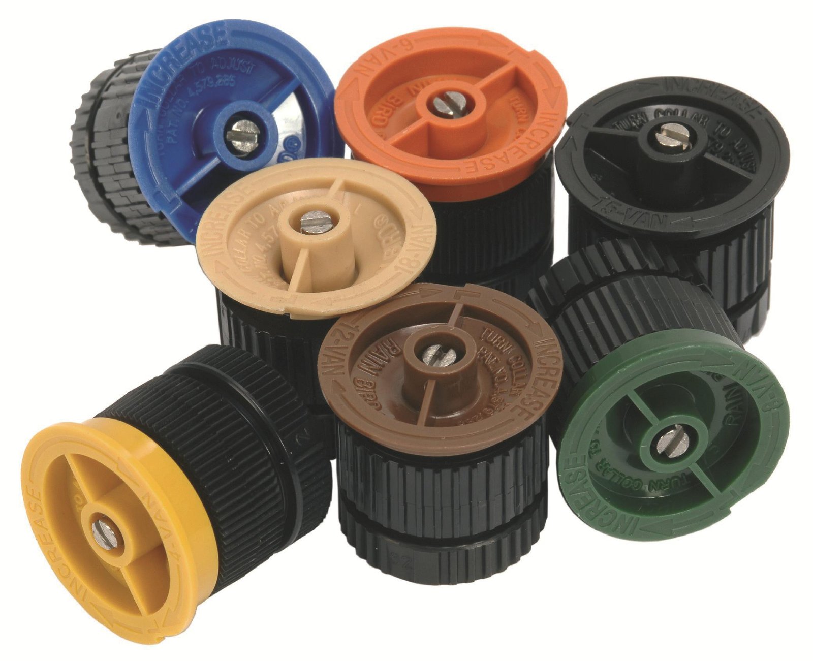 Boquilla ajustable Rain Bird VAN vista superior